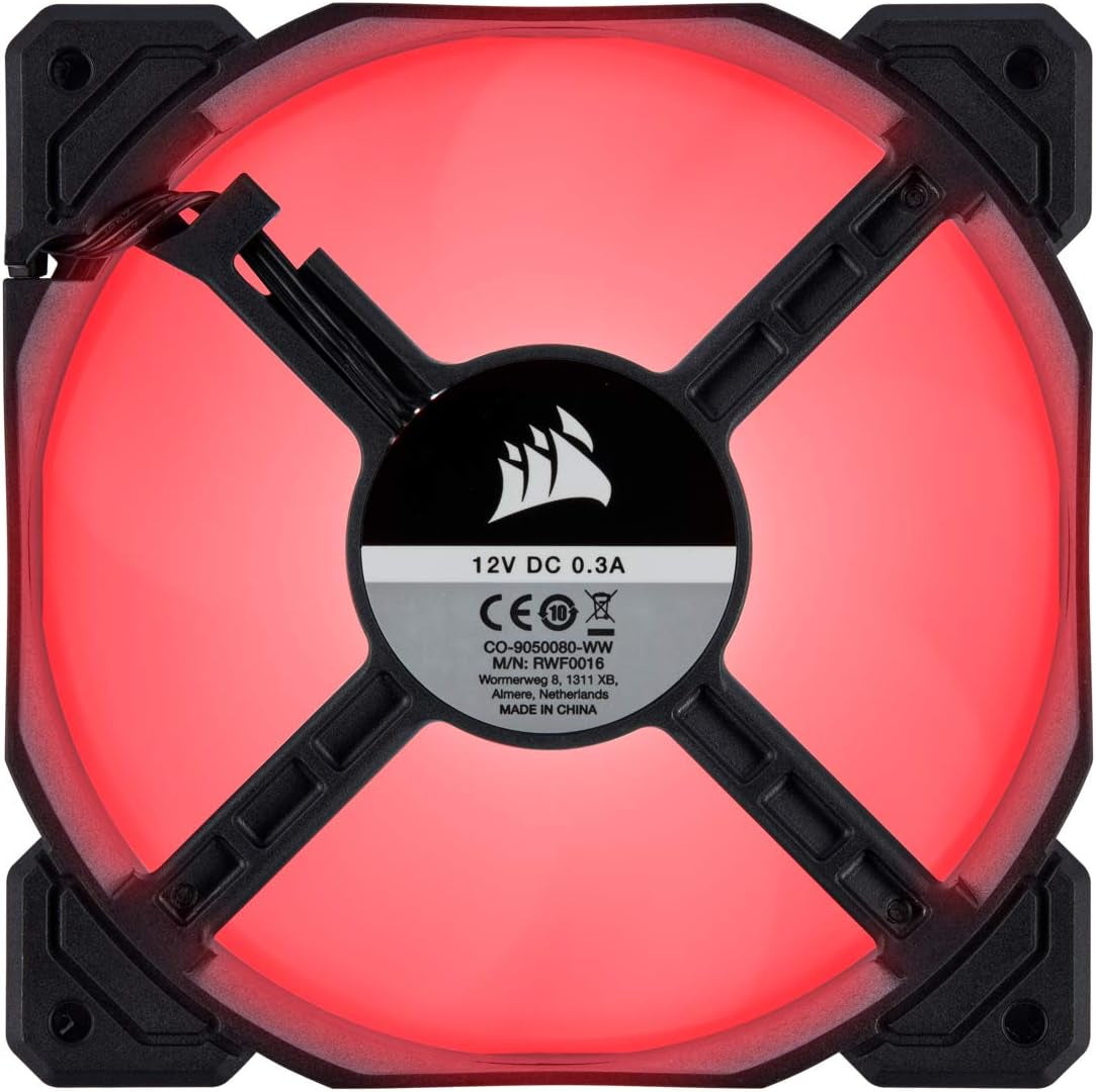 AF120 LED Low Noise Cooling Fan - 120 Mm, 4.72 Inches, Desktop Compatible